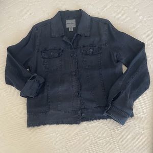 Tommy Bahama Raw Edge Linen Navy  Jacket